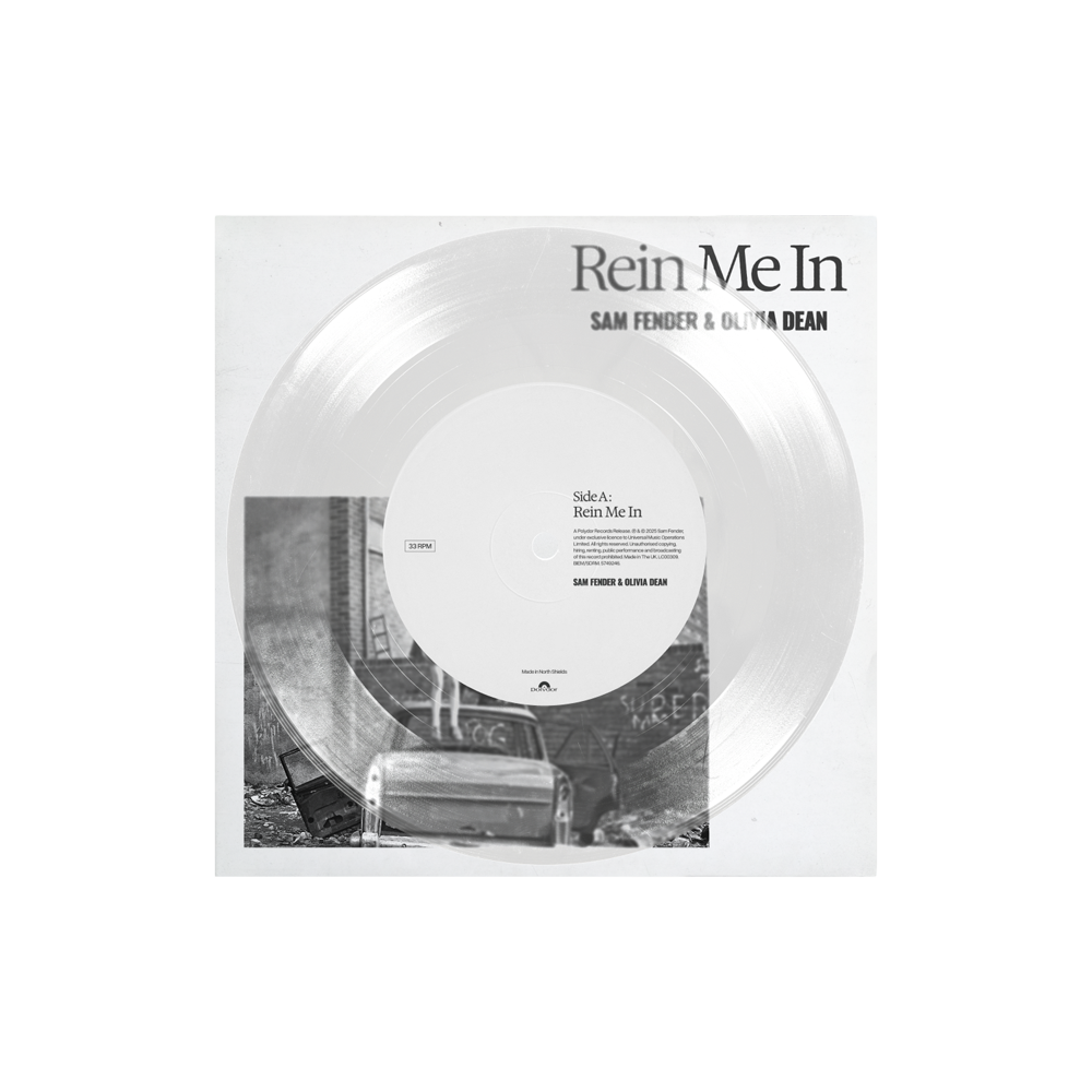 Rein Me In (North Shields Reissue) Clear 7"