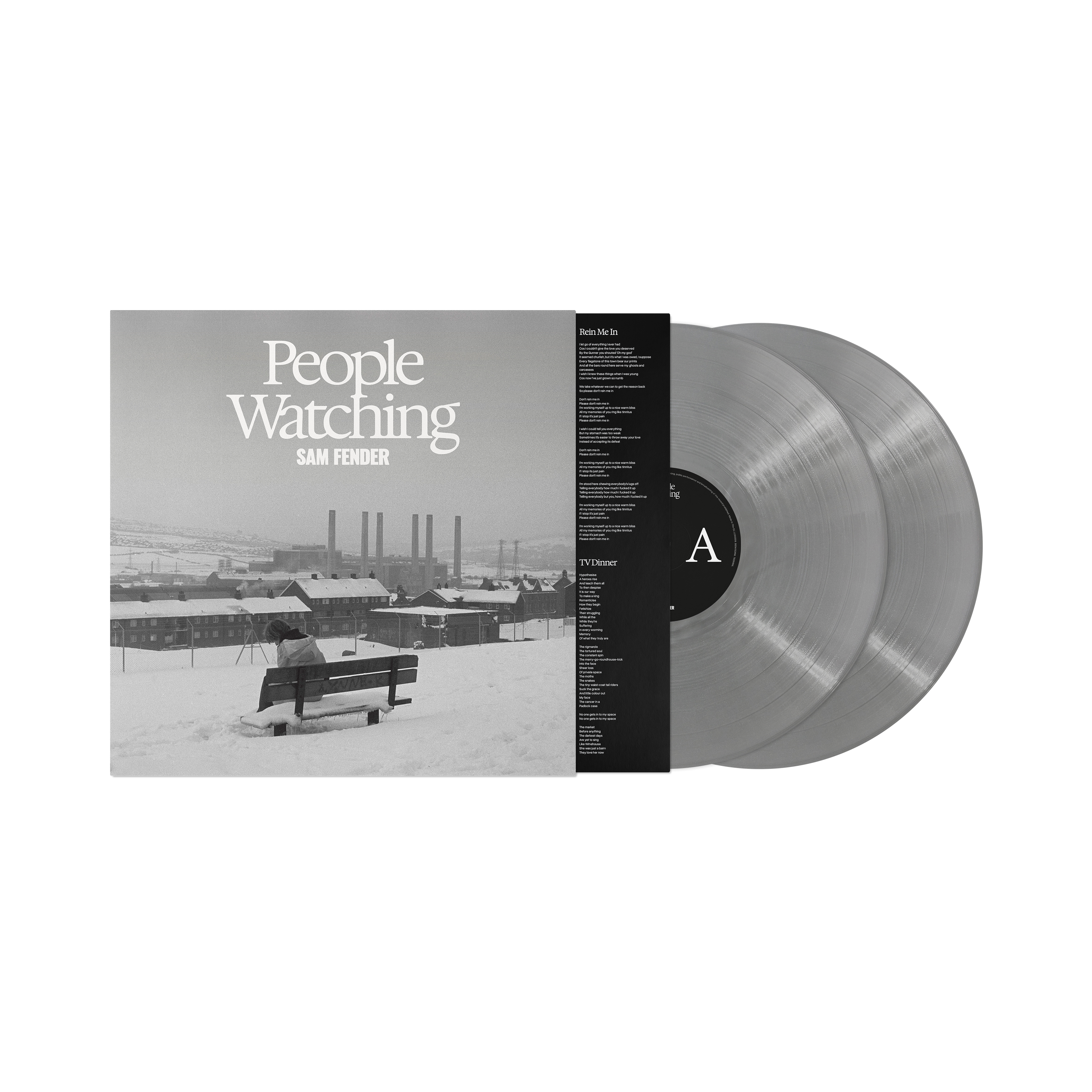 People Watching (Deluxe) 2LP Silver - Sam Fender Official Shop