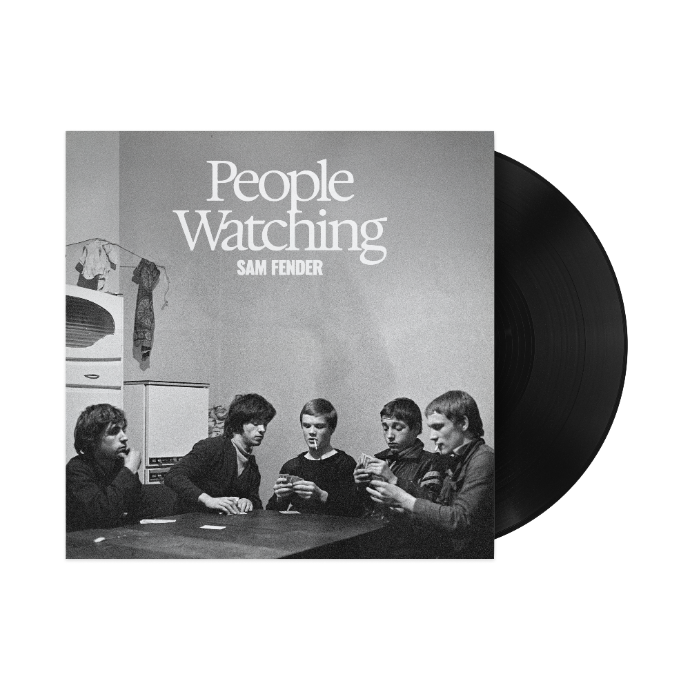 People Watching Standard Black Vinyl